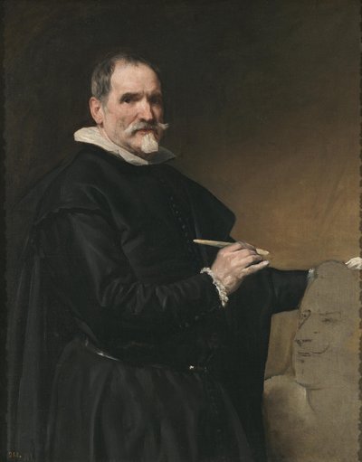 Juan Martínez Montañés by Diego Velázquez
